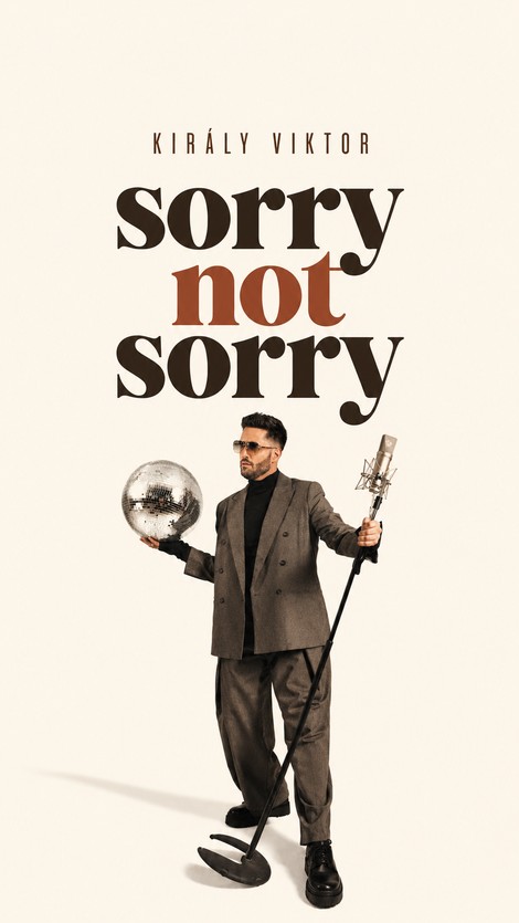 Sorry Not Sorry — single artwork. Click to play the official music video.